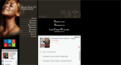 Desktop Screenshot of larafabianweb.com